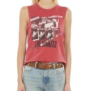 The Kooples Graphic Tank Top Cotton Modal Jersey NWT Size Large